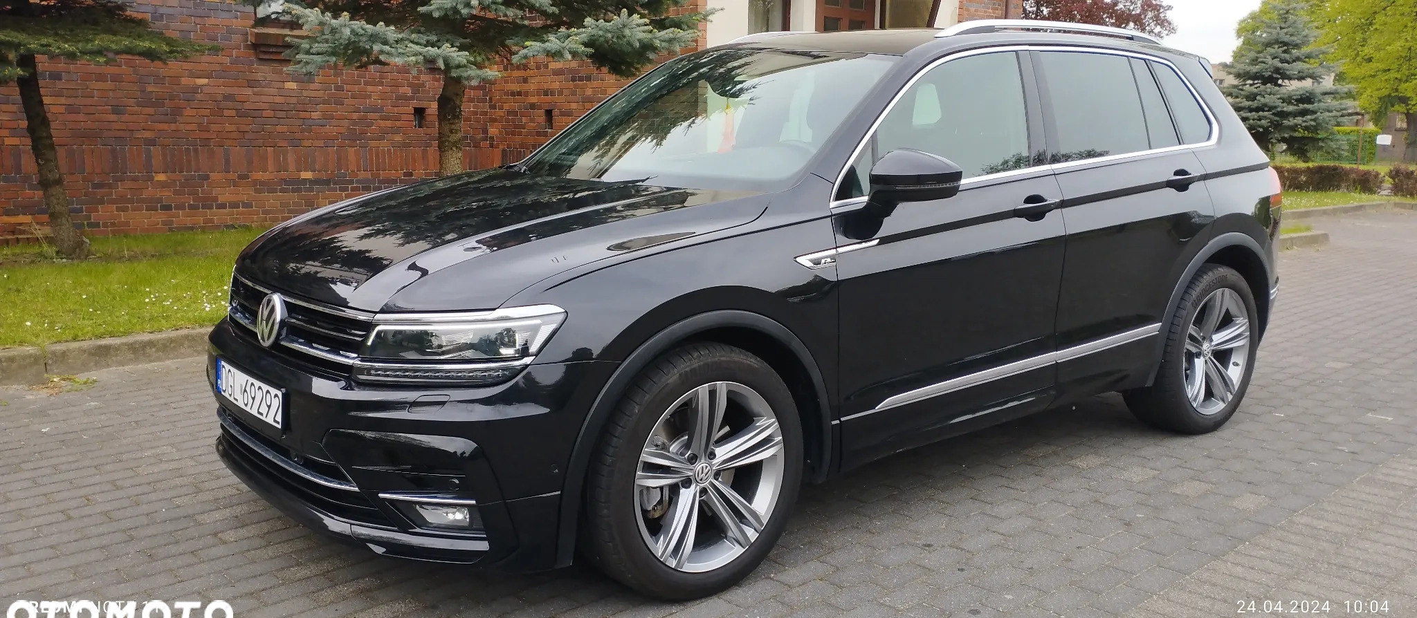 Volkswagen Tiguan cena 129900 przebieg: 72000, rok produkcji 2020 z Głogów małe 172